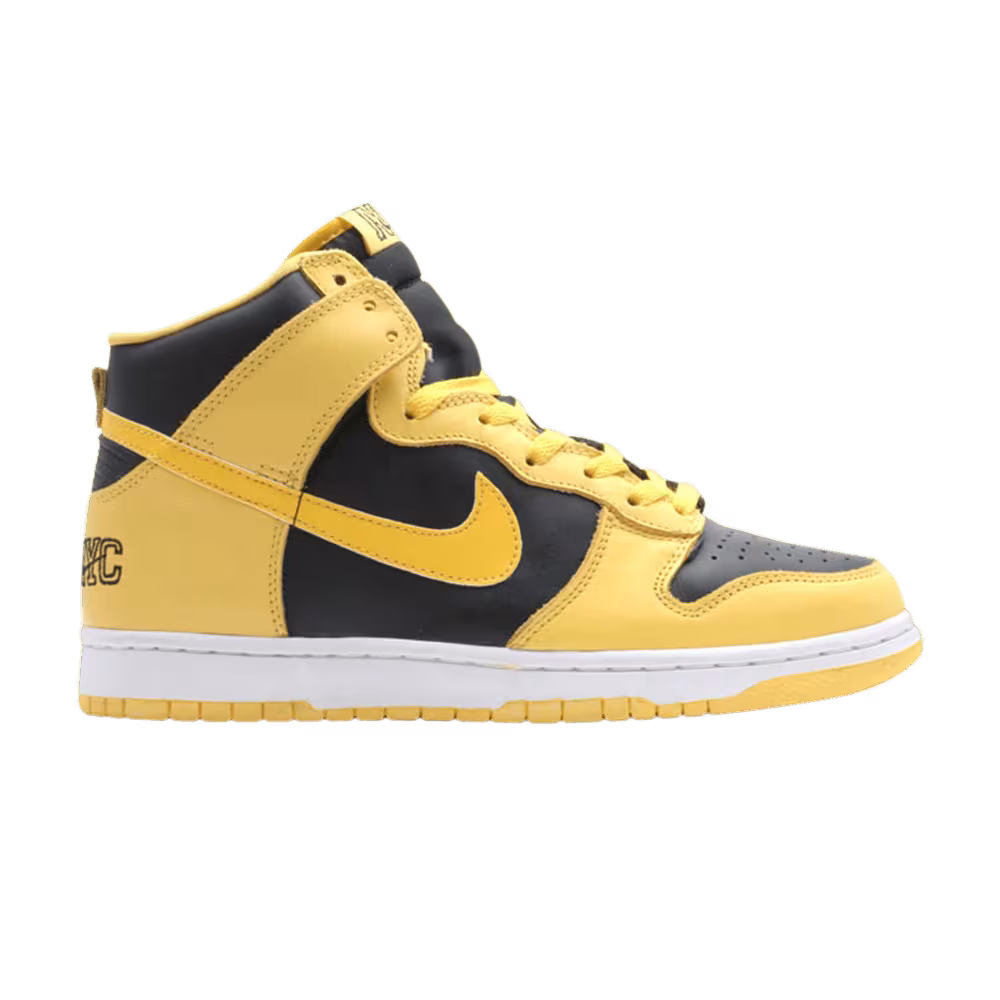 Nike Dunk High Le Goldenrod