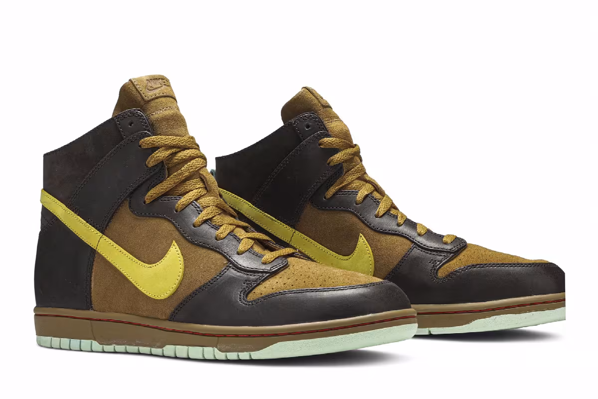 Nike Dunk High NL Golden Hops, view 9