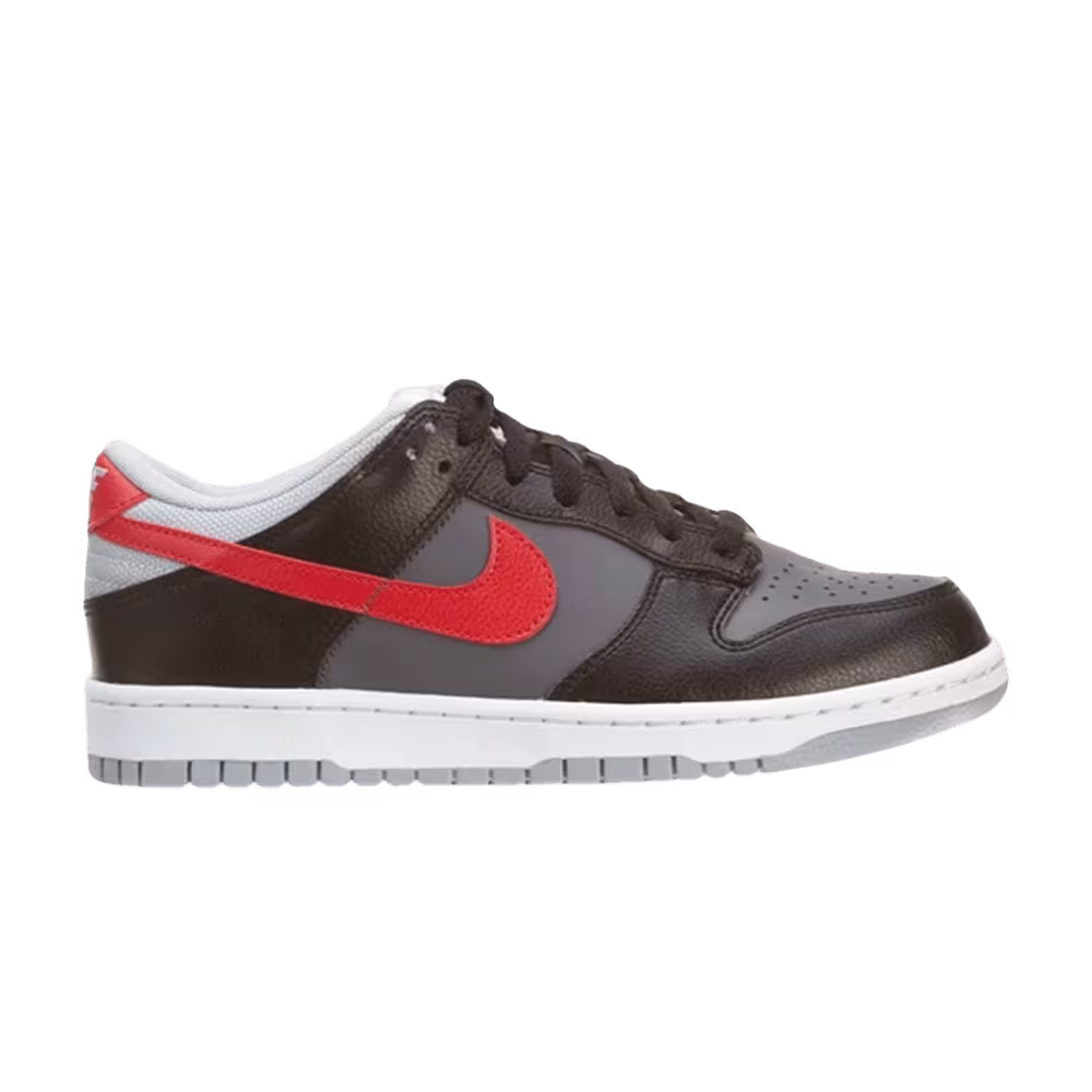 Nike Dunk Low Dark Grey Red