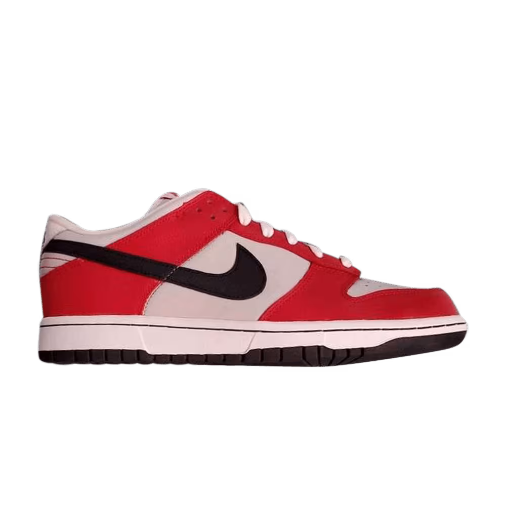 Nike Dunk Low Neutral Grey Varsity Red