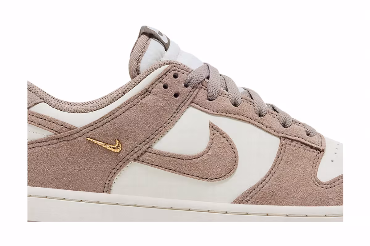 Nike Women's Dunk Low Malt Mini Swoosh, view 3