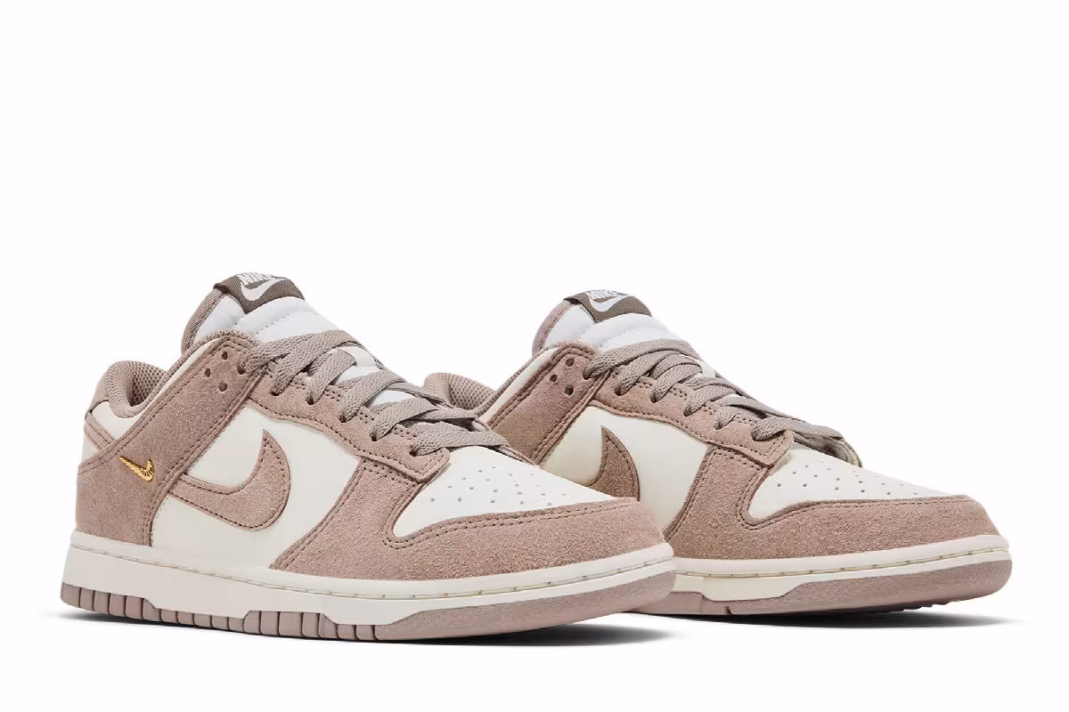 Nike Women's Dunk Low Malt Mini Swoosh, view 9