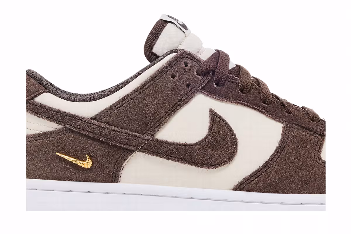 Nike Women's Dunk Low Light Orewood Baroque Brown, view 3
