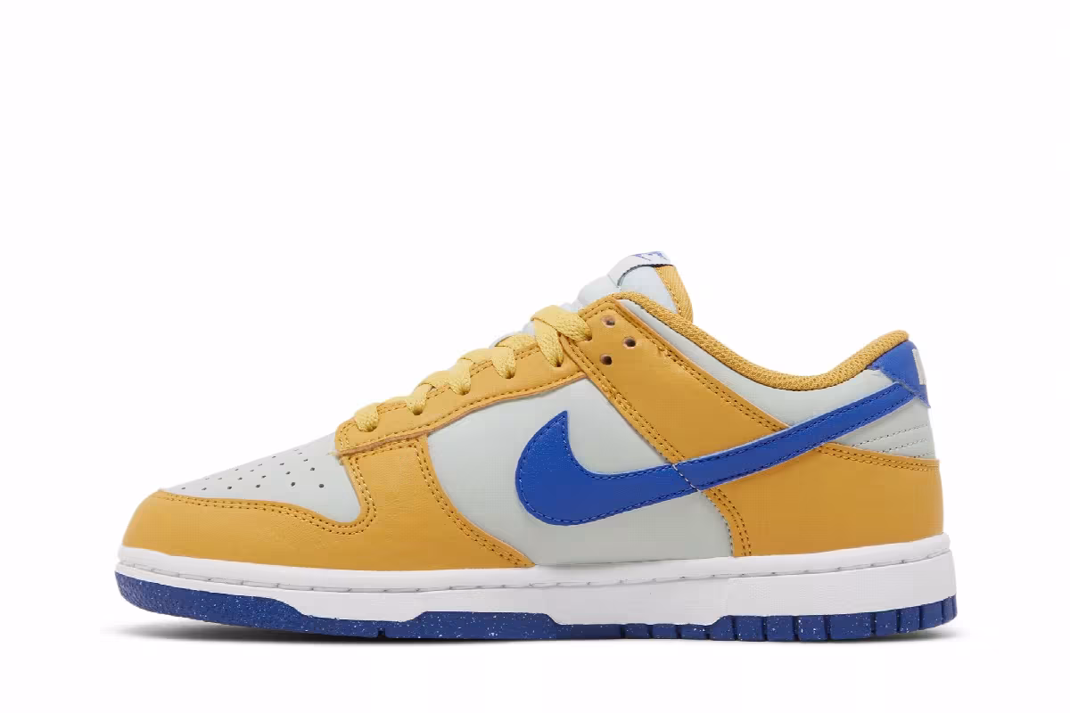 Nike Women's Dunk Low Next Nature Wheat Gold Royal, view 4