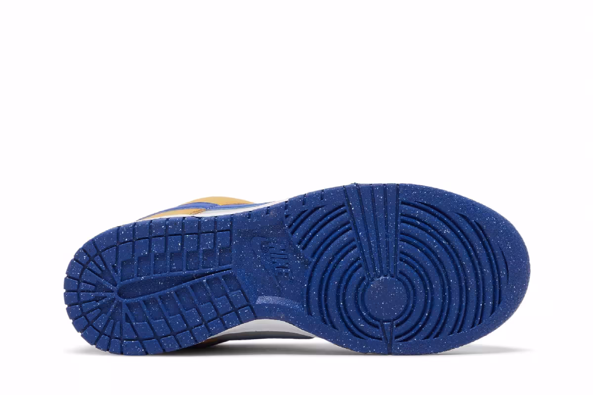 Nike Women's Dunk Low Next Nature Wheat Gold Royal, view 5