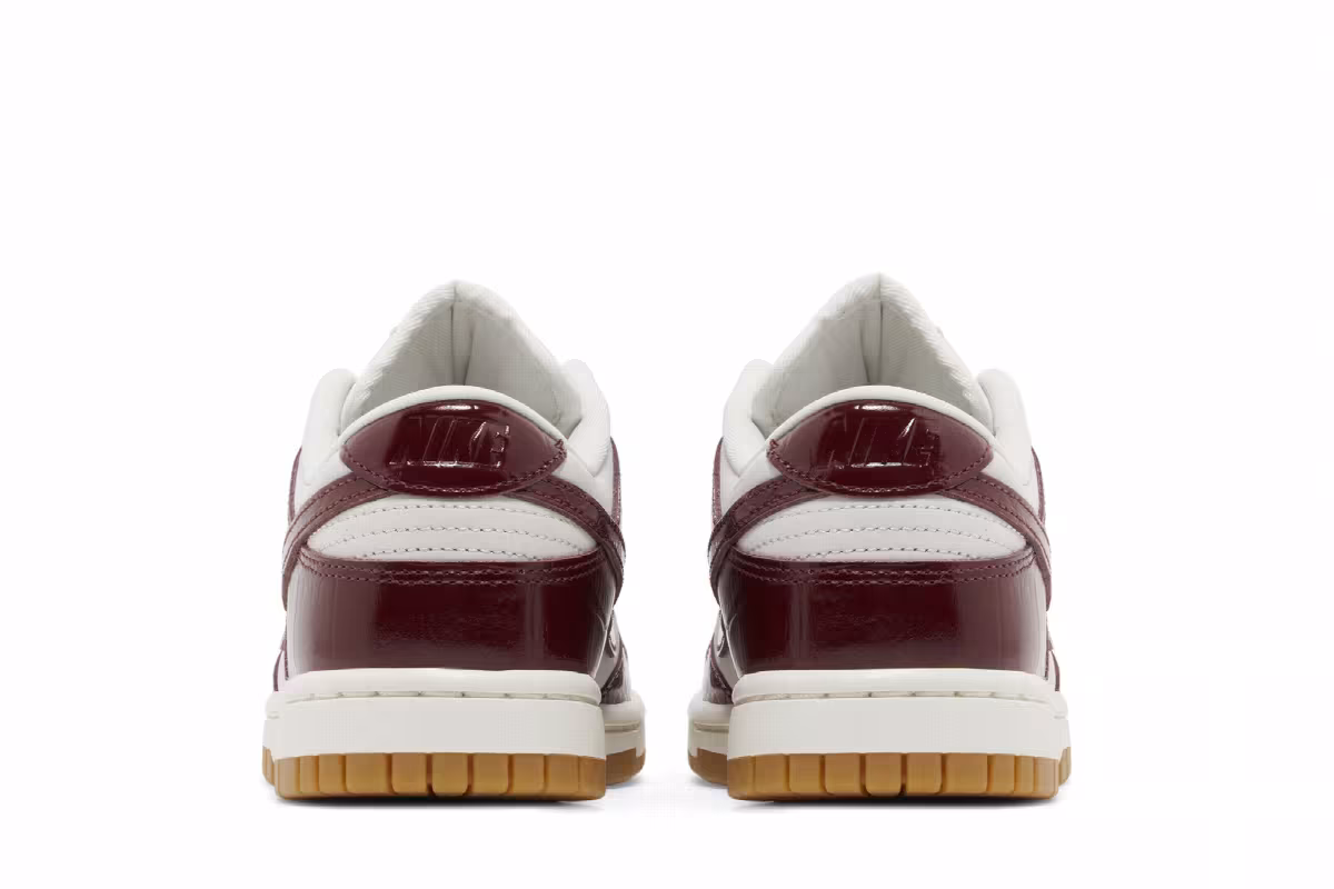 Nike Women's Dunk Low LX Team Red Croc, view 7