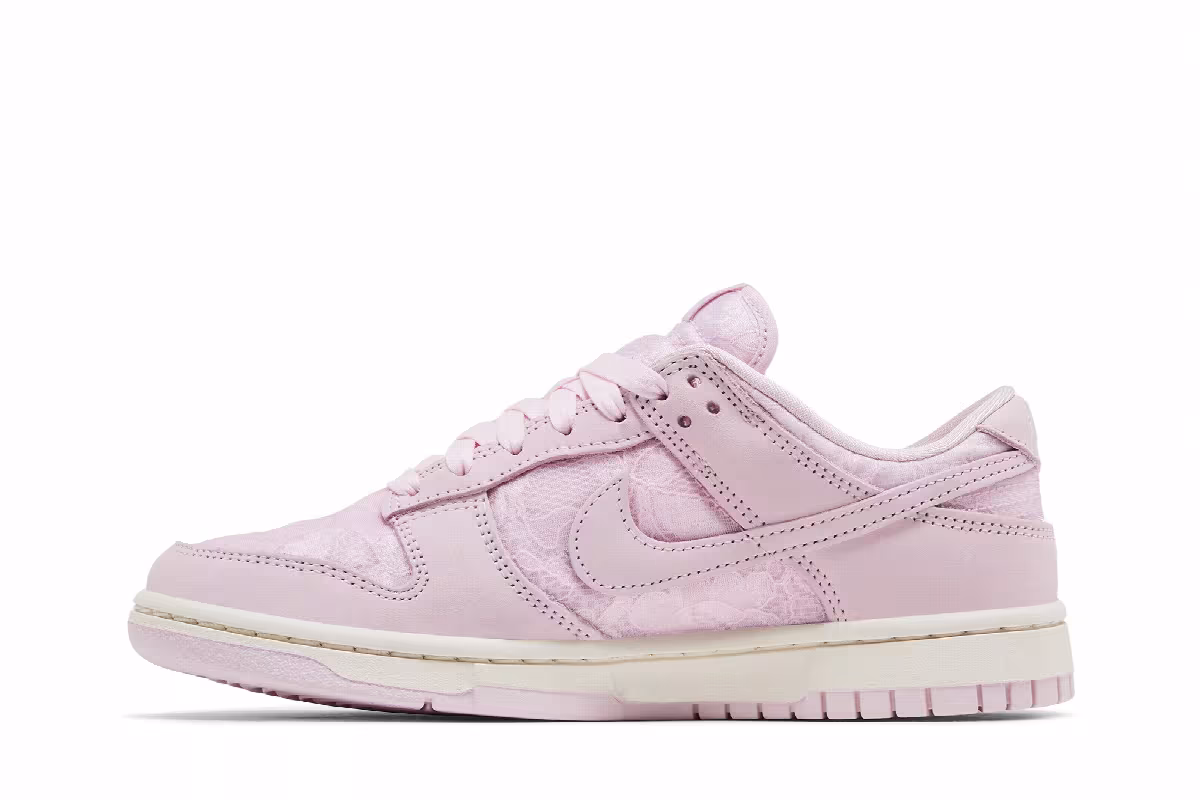 Nike Women's Dunk Low Lace Pack - Regal Pink, view 4