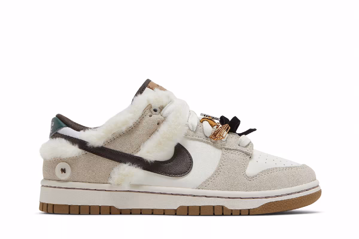 Nike Women's Dunk Low Mink And Jewels, view 2