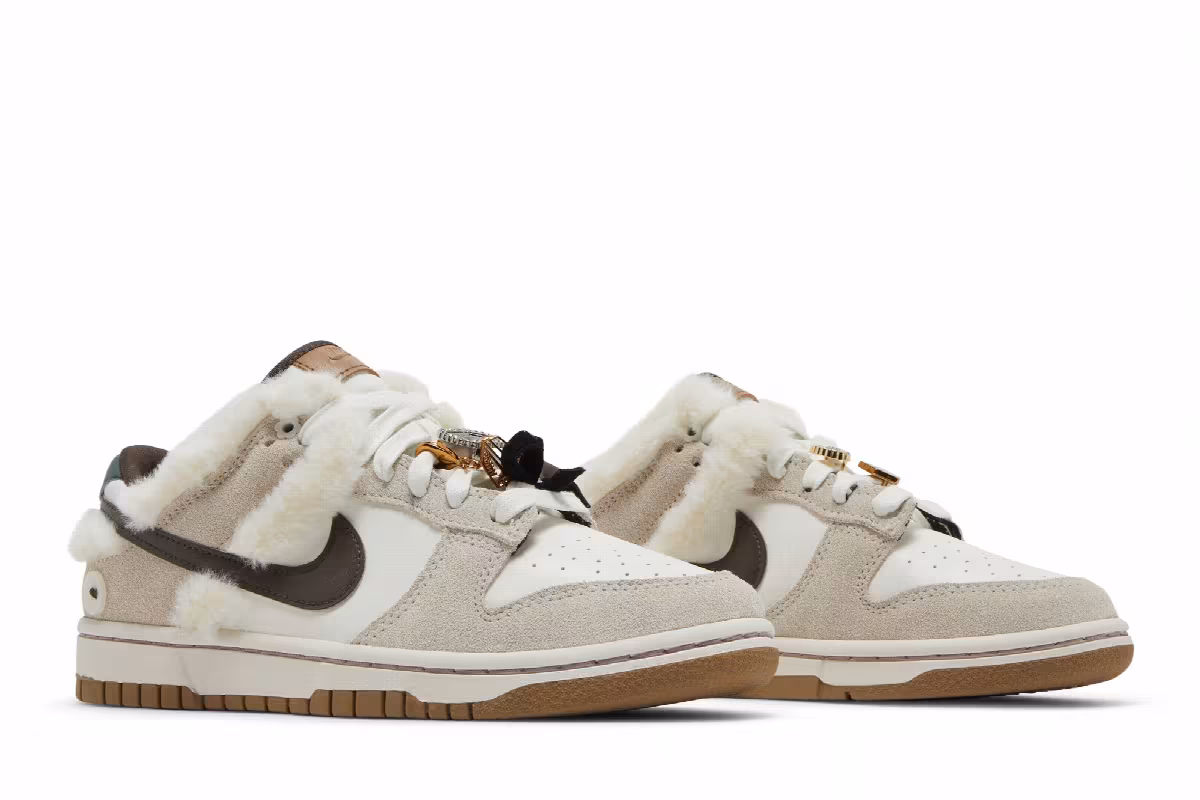 Nike Women's Dunk Low Mink And Jewels, view 9
