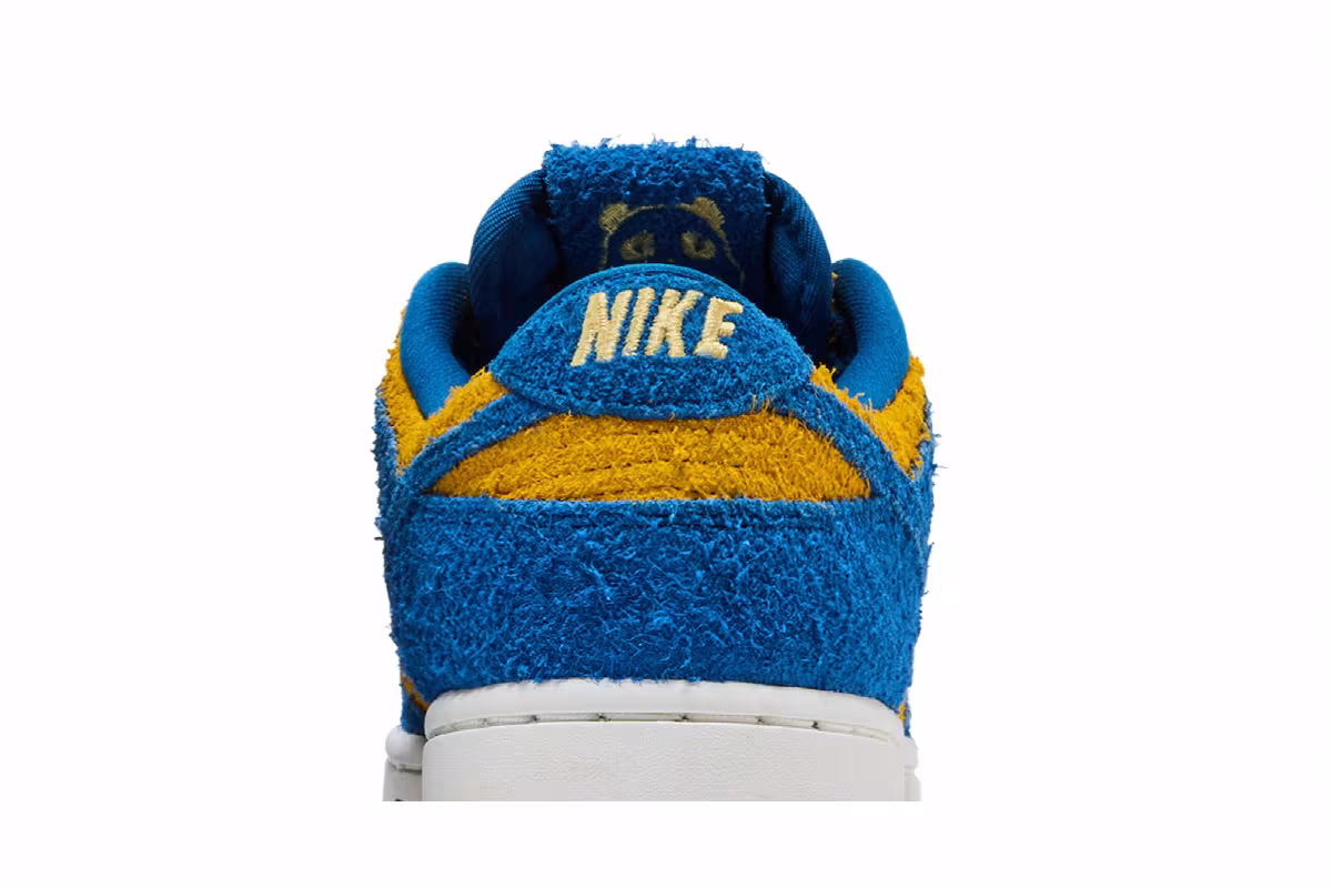 Nike Women's Dunk Low SE Panda-Monium Pack - Court Blue Yellow Ochre, view 8