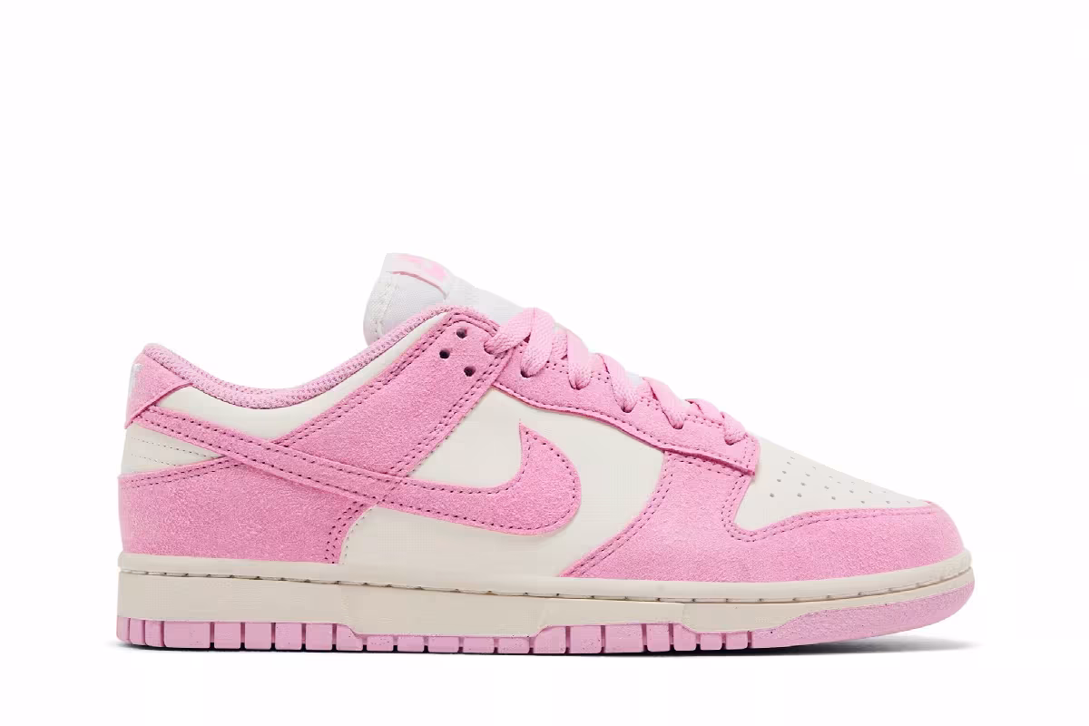 Nike Women's Dunk Low Next Nature Pink Rise Sail, view 2