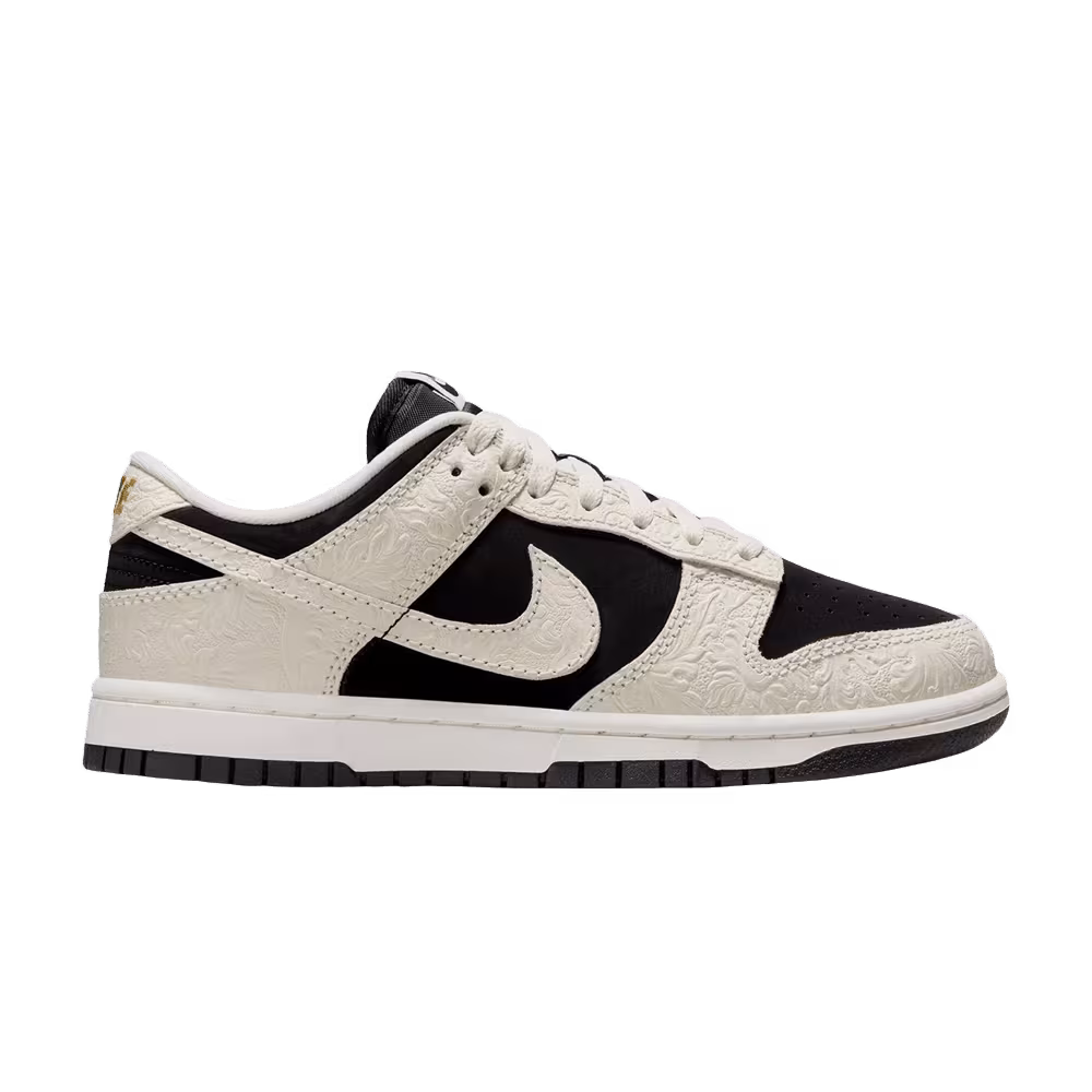 Nike Women's Dunk Low Embossed Black Sail