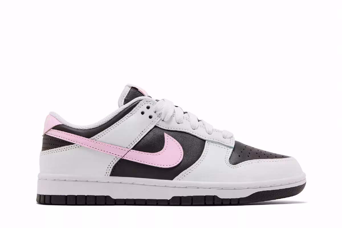 Nike Women's Dunk Low Summit White Pink Foam, view 2