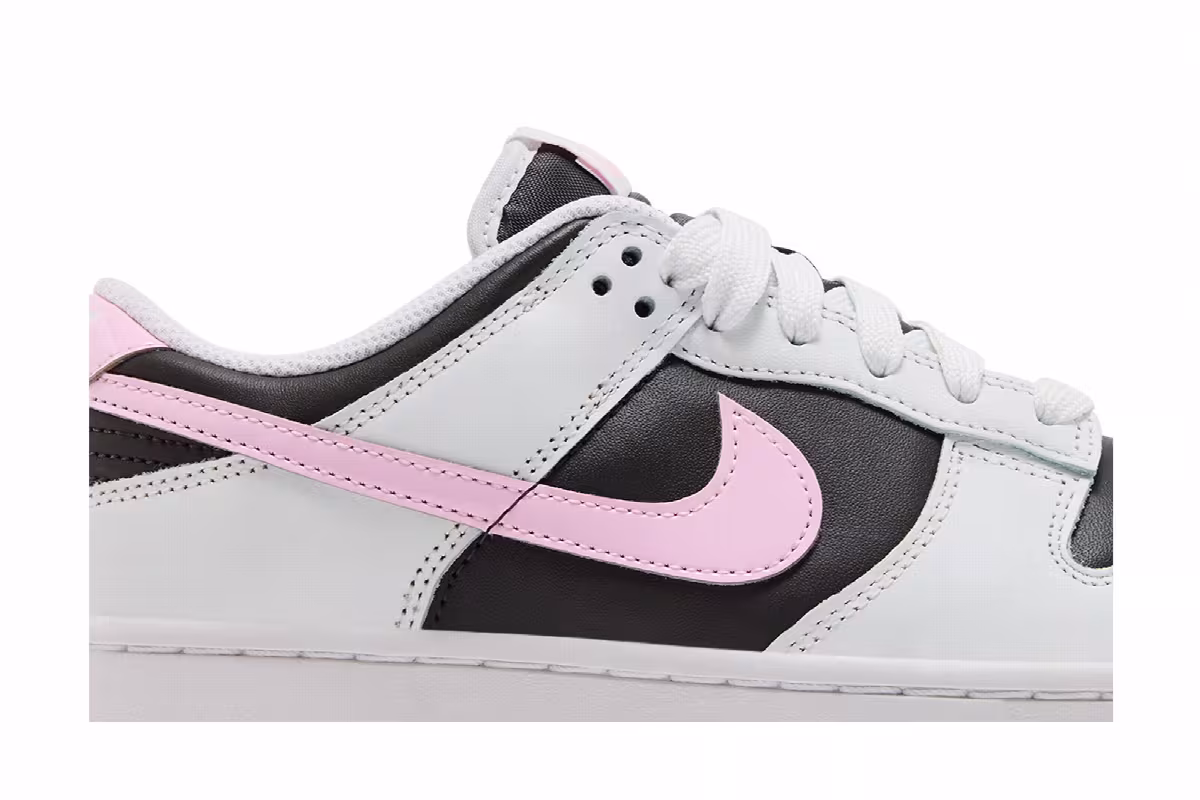 Nike Women's Dunk Low Summit White Pink Foam, view 3