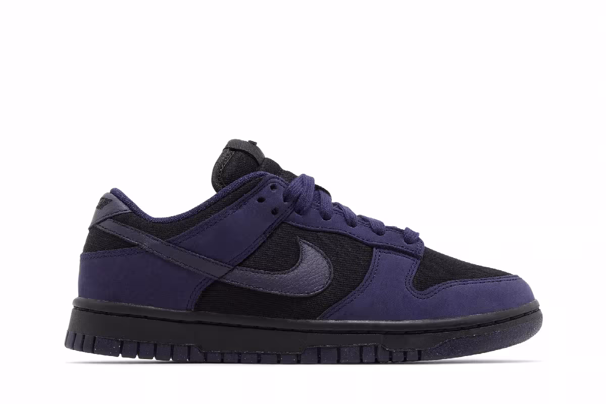 Nike Women's Dunk Low LX Purple Ink, view 2
