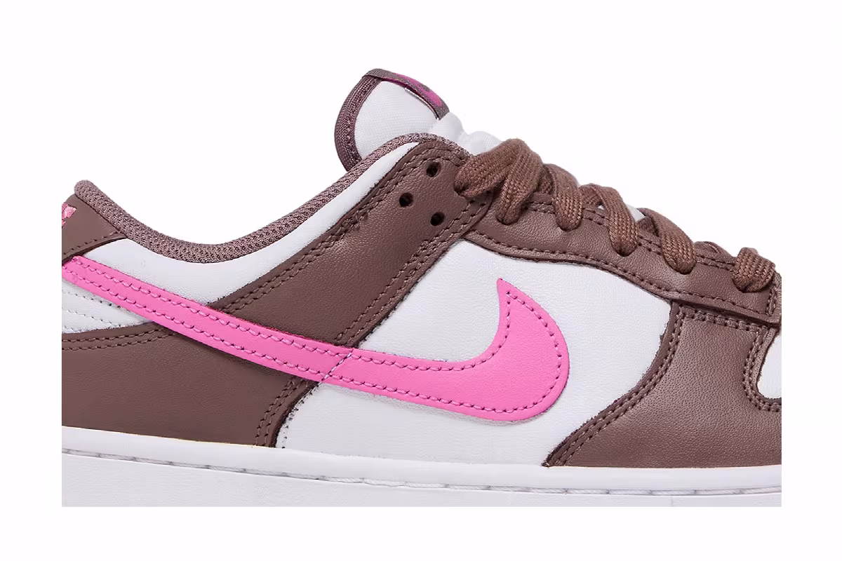 Nike Women's Dunk Low Smokey Mauve Playful Pink, view 3