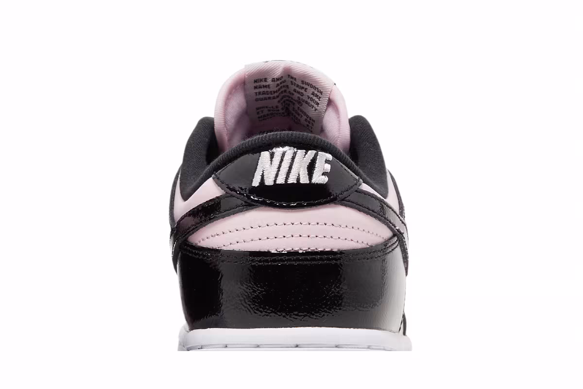 Nike Women's Dunk Low Pink Foam Black, view 8