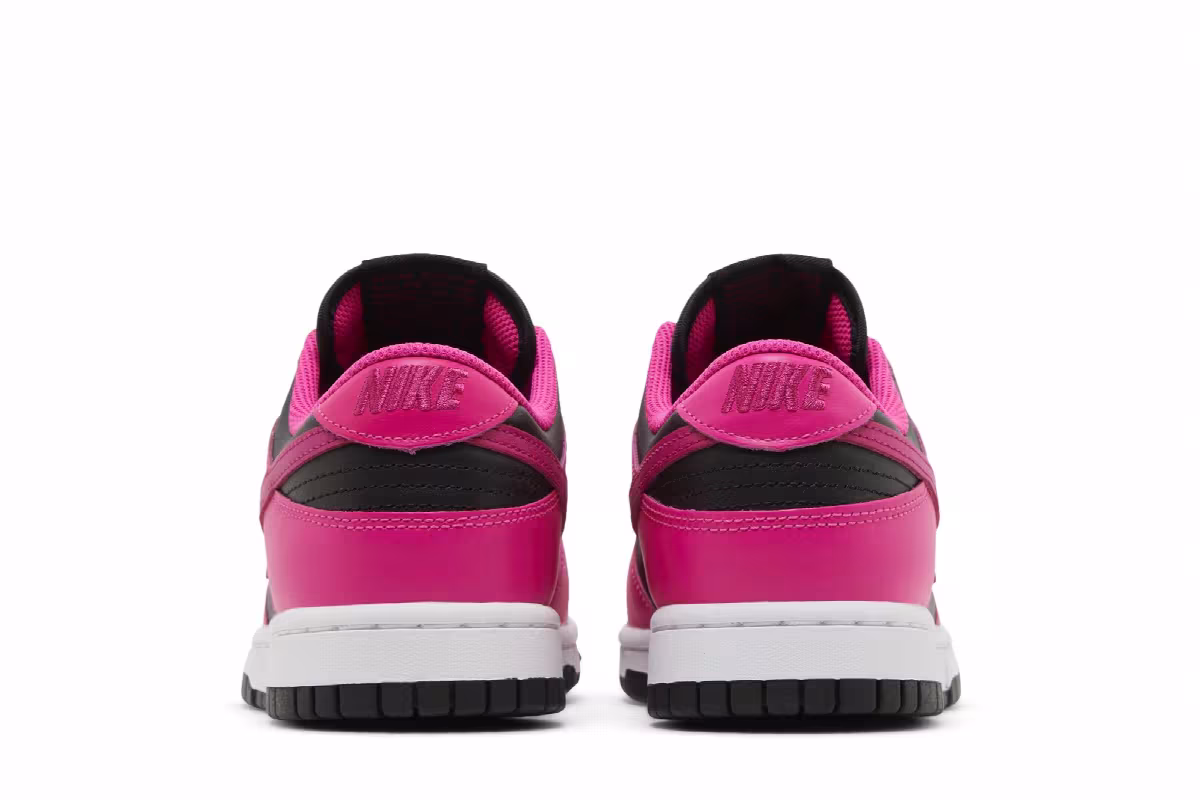 Nike Women's Dunk Low Fierce Pink Black, view 7