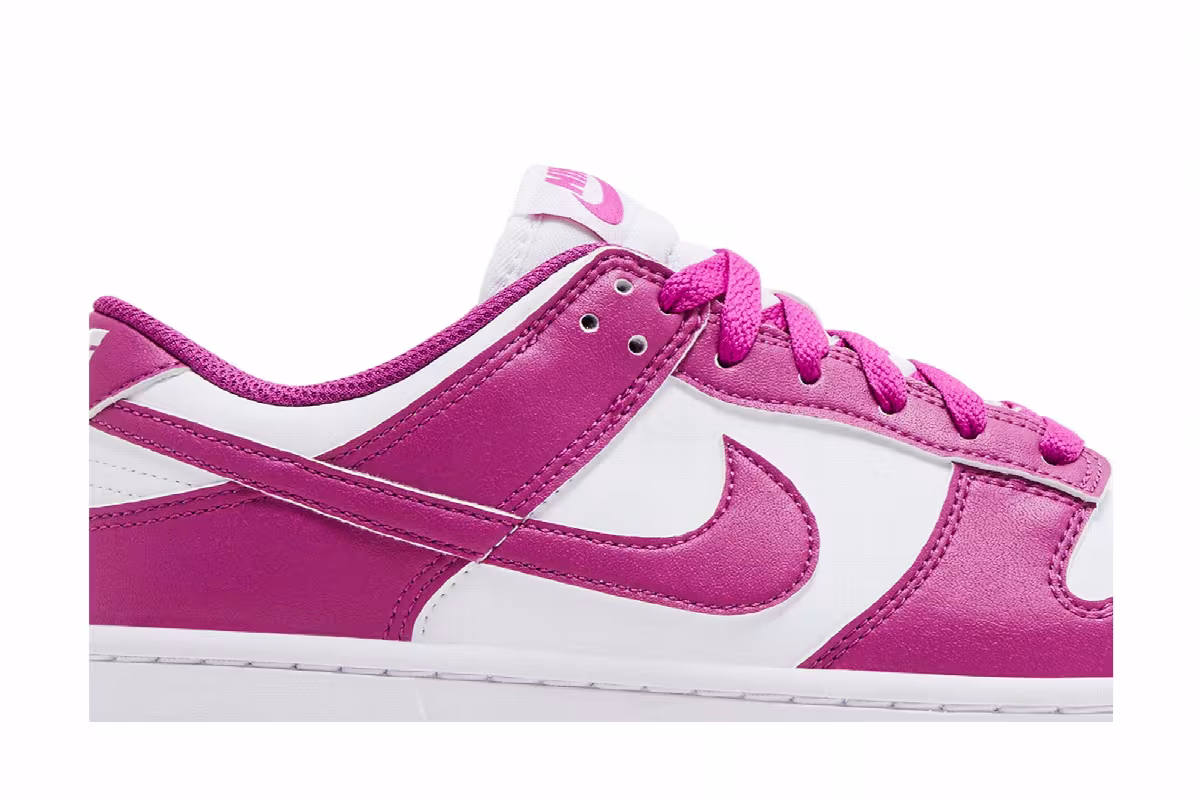Nike Women's Dunk Low Next Nature Hot Fuchsia, view 3
