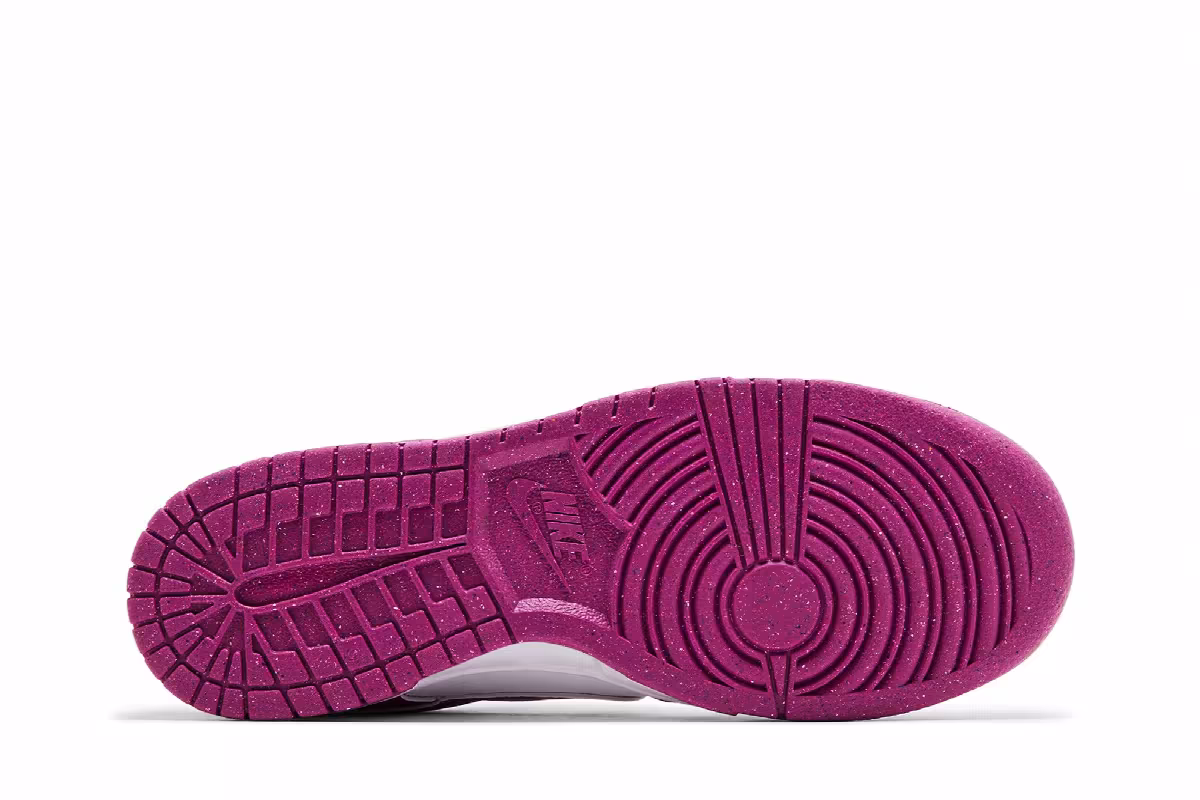 Nike Women's Dunk Low Next Nature Hot Fuchsia, view 5