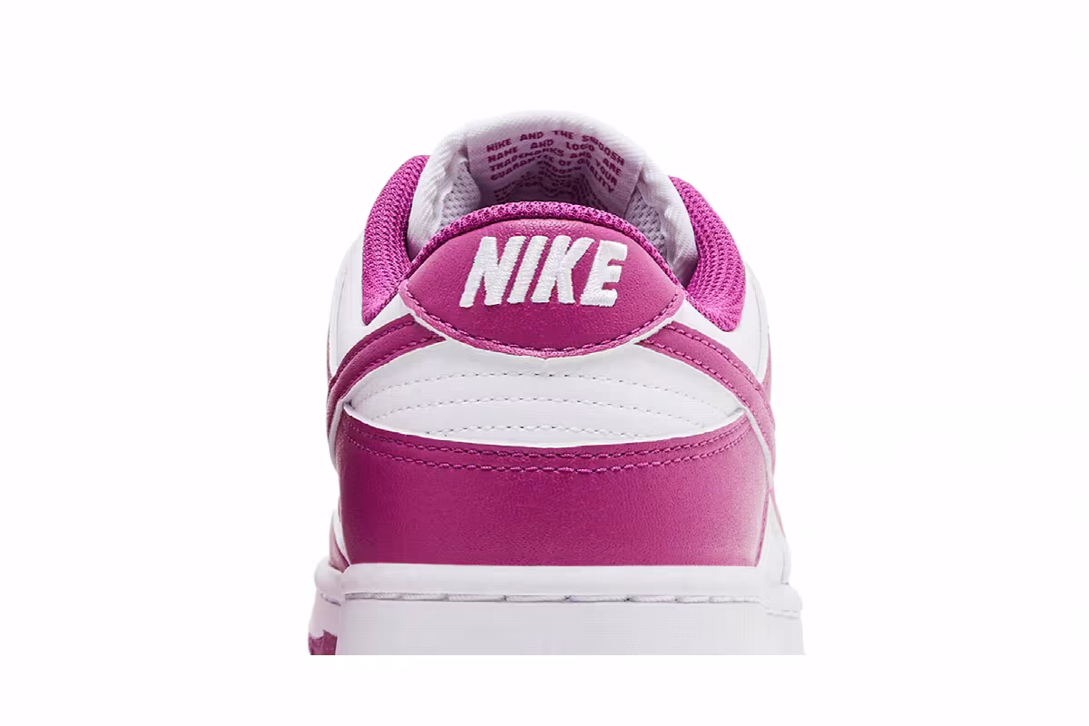 Nike Women's Dunk Low Next Nature Hot Fuchsia, view 8