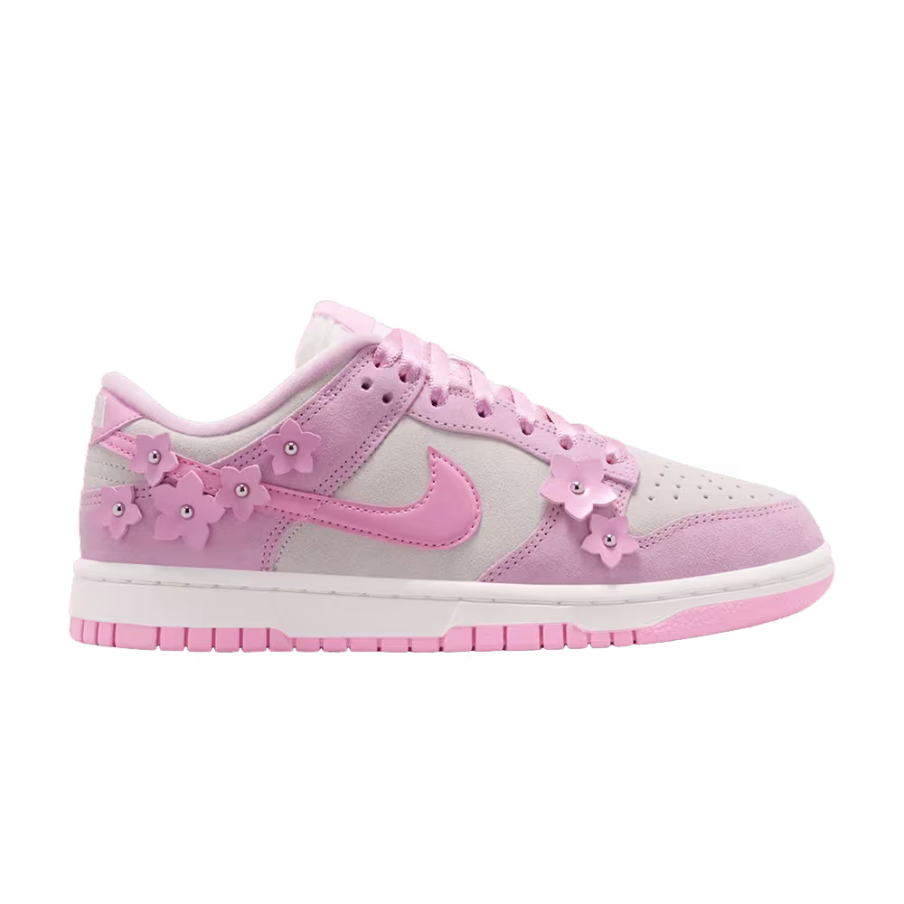 Nike Women's Dunk Low Femme Pink Flower