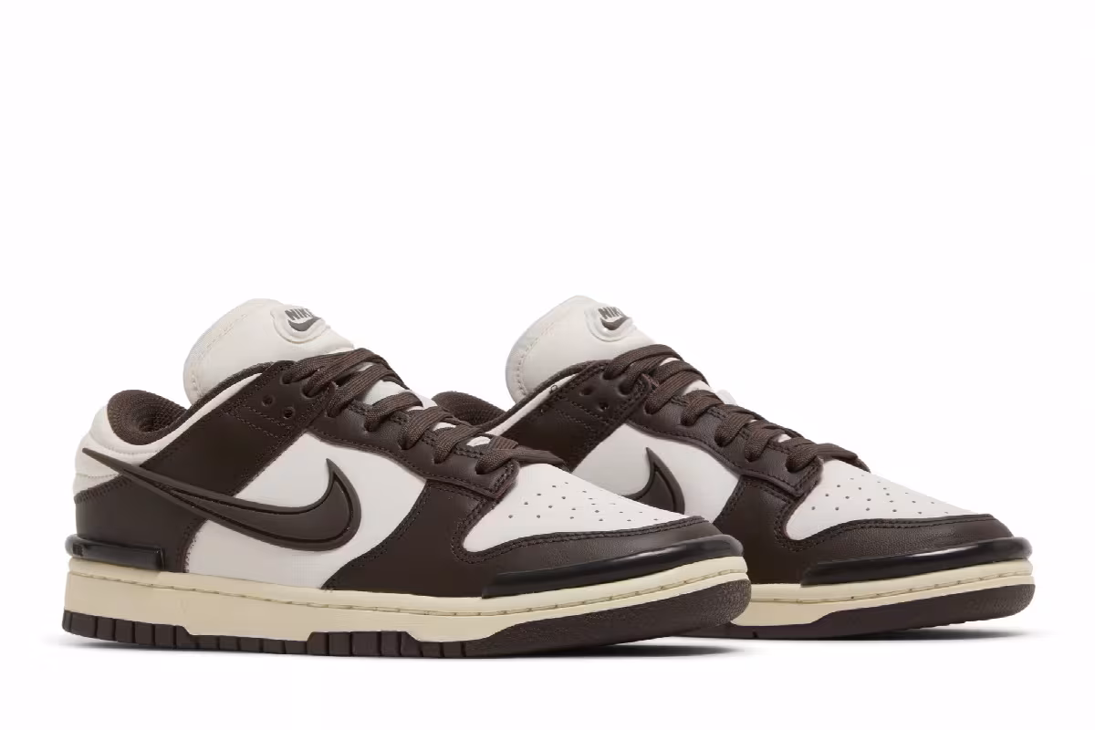 Nike Women's Dunk Low Twist Baroque Brown, view 9