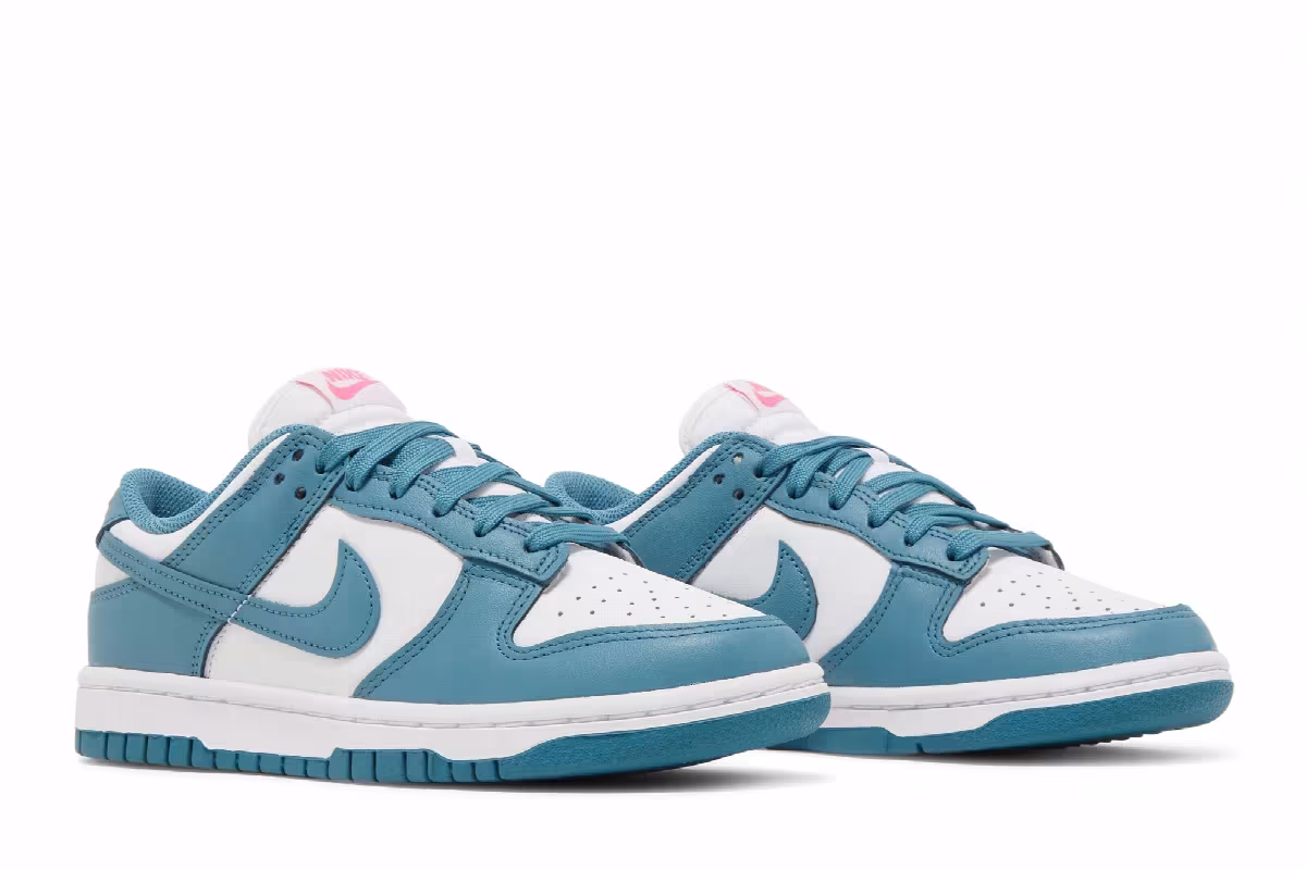 Nike Women's Dunk Low Noise Aqua, view 9