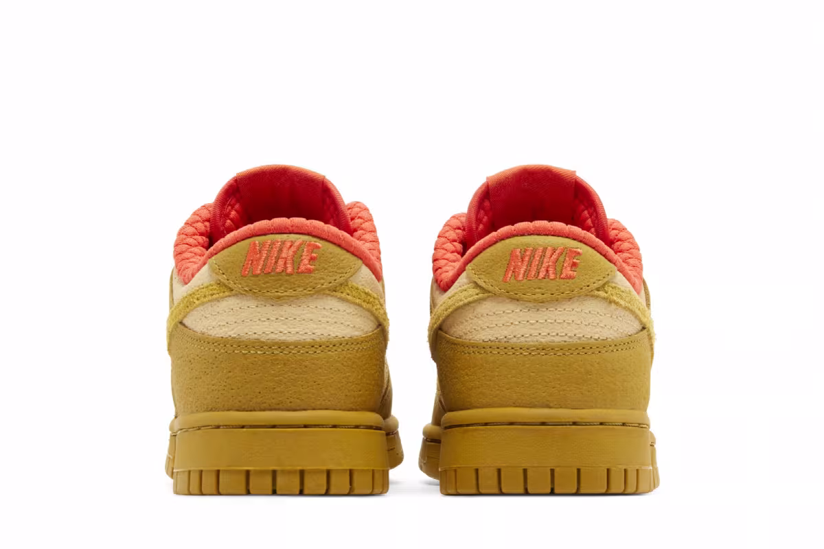Nike Women's Dunk Low Bronzine Picante Red, view 7