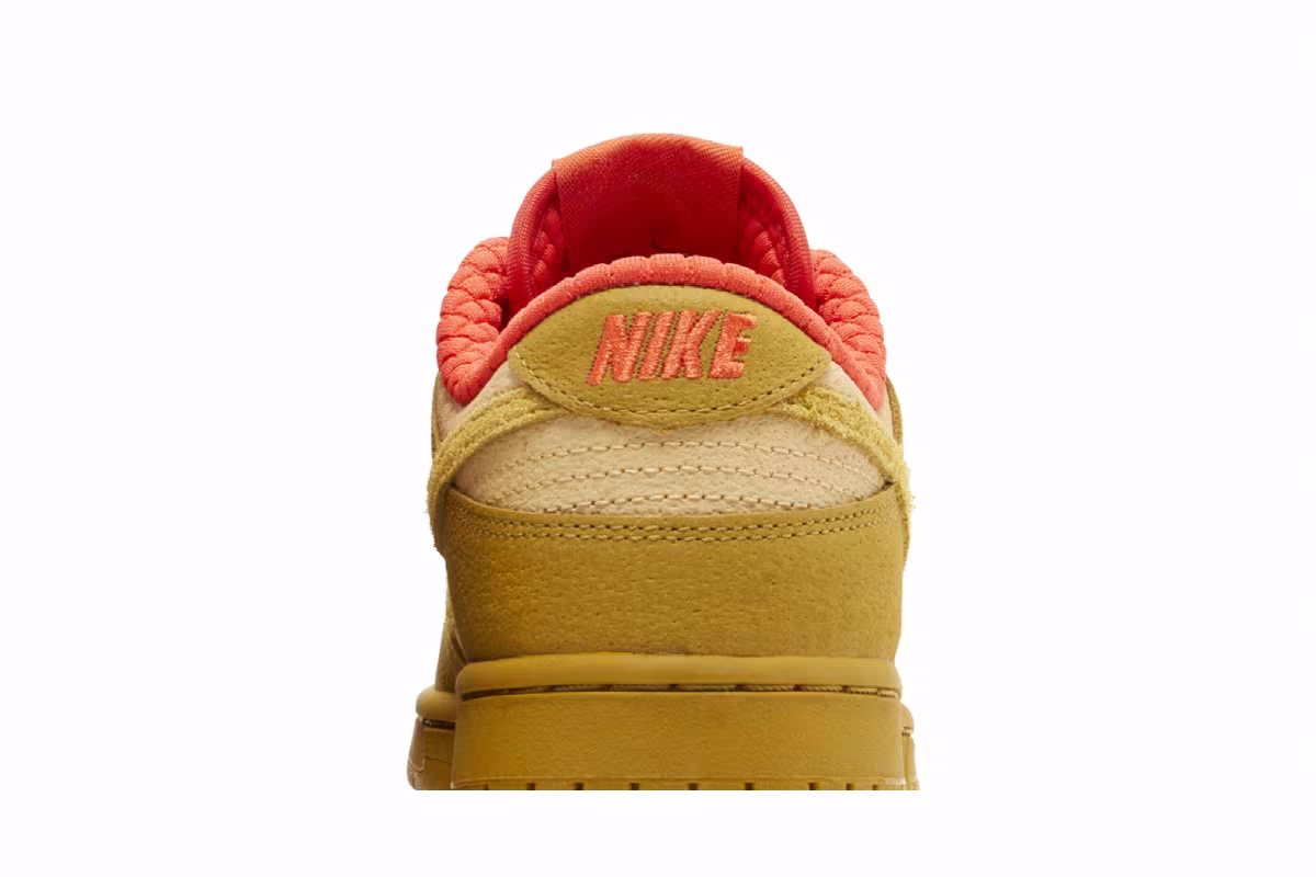 Nike Women's Dunk Low Bronzine Picante Red, view 8