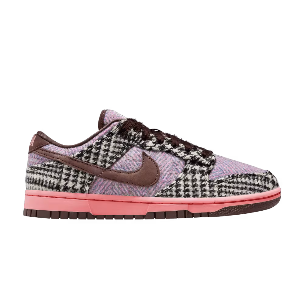 Harris Tweed x Nike Women's Dunk Low Purple Pink