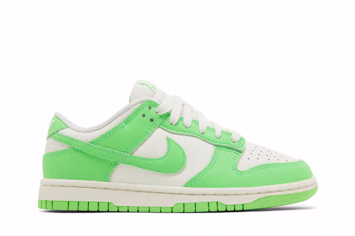 Nike Women's Dunk Low Green Strike, view 2