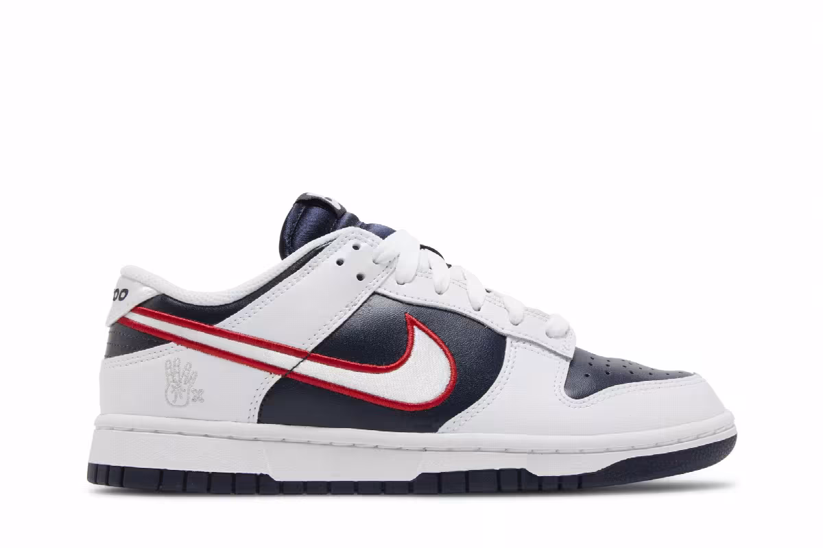 Nike Women's Dunk Low Premium Houston Comets Four Peat, view 2