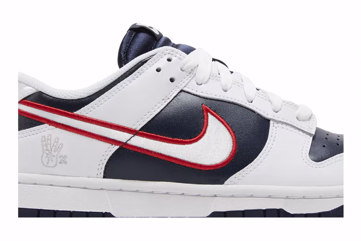 Nike Women's Dunk Low Premium Houston Comets Four Peat, view 3