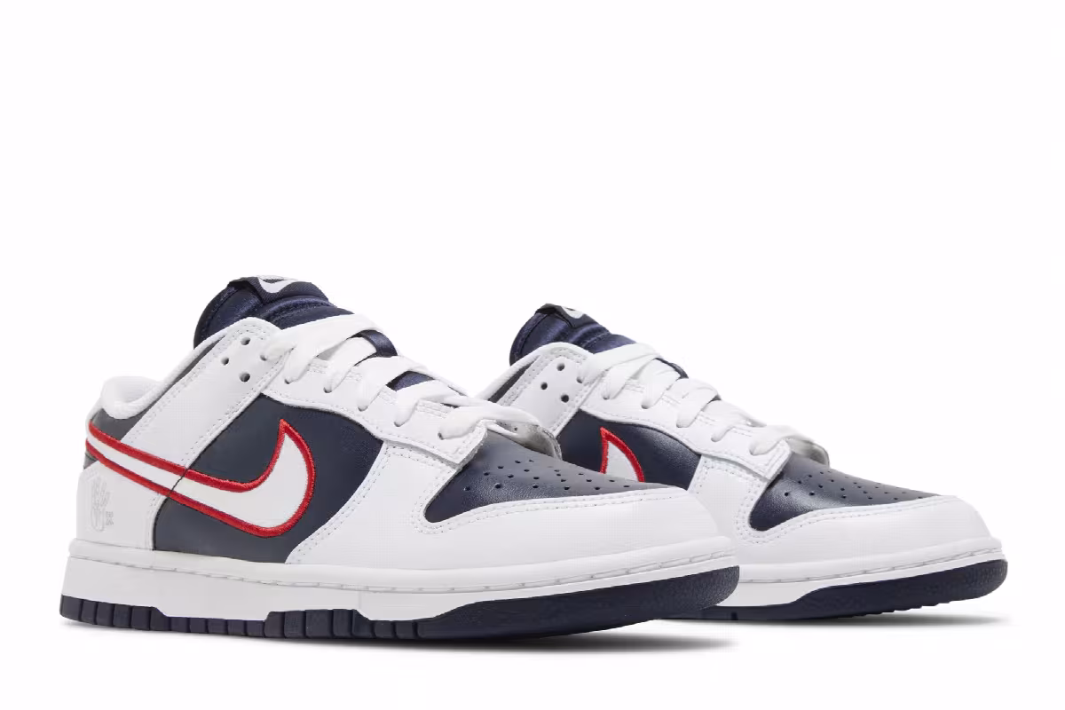 Nike Women's Dunk Low Premium Houston Comets Four Peat, view 9
