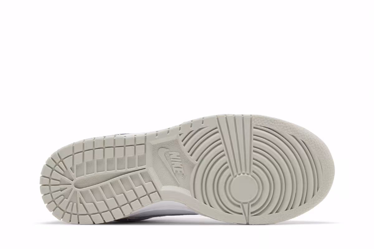 Nike Women's Dunk Low Light Bone Armory Blue, view 5