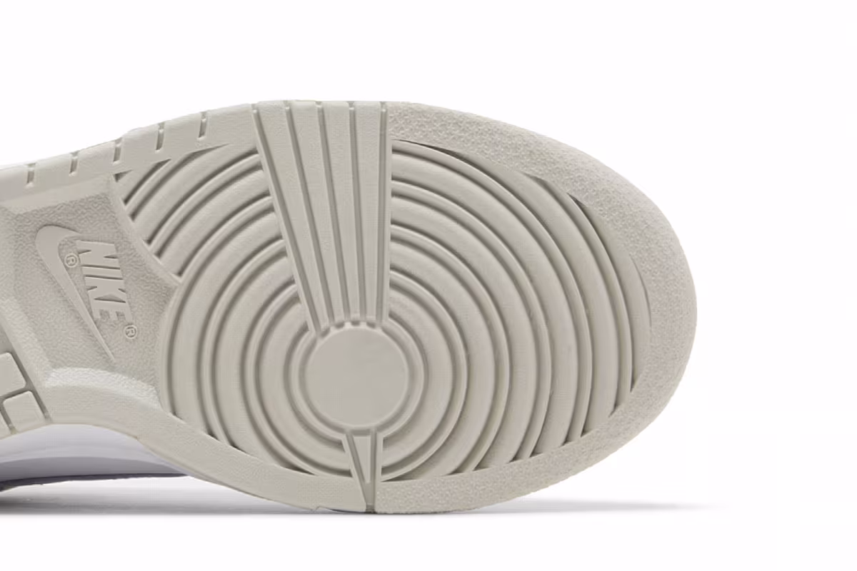 Nike Women's Dunk Low Light Bone Armory Blue, view 6