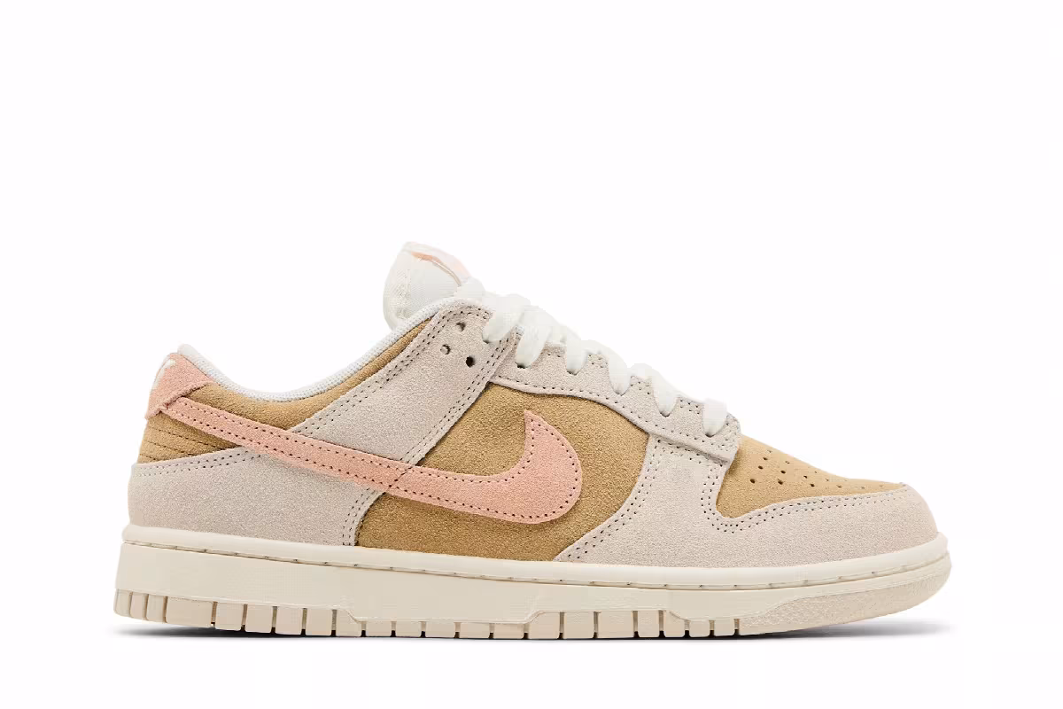 Nike Women's Dunk Low Phantom Washed Coral, view 2