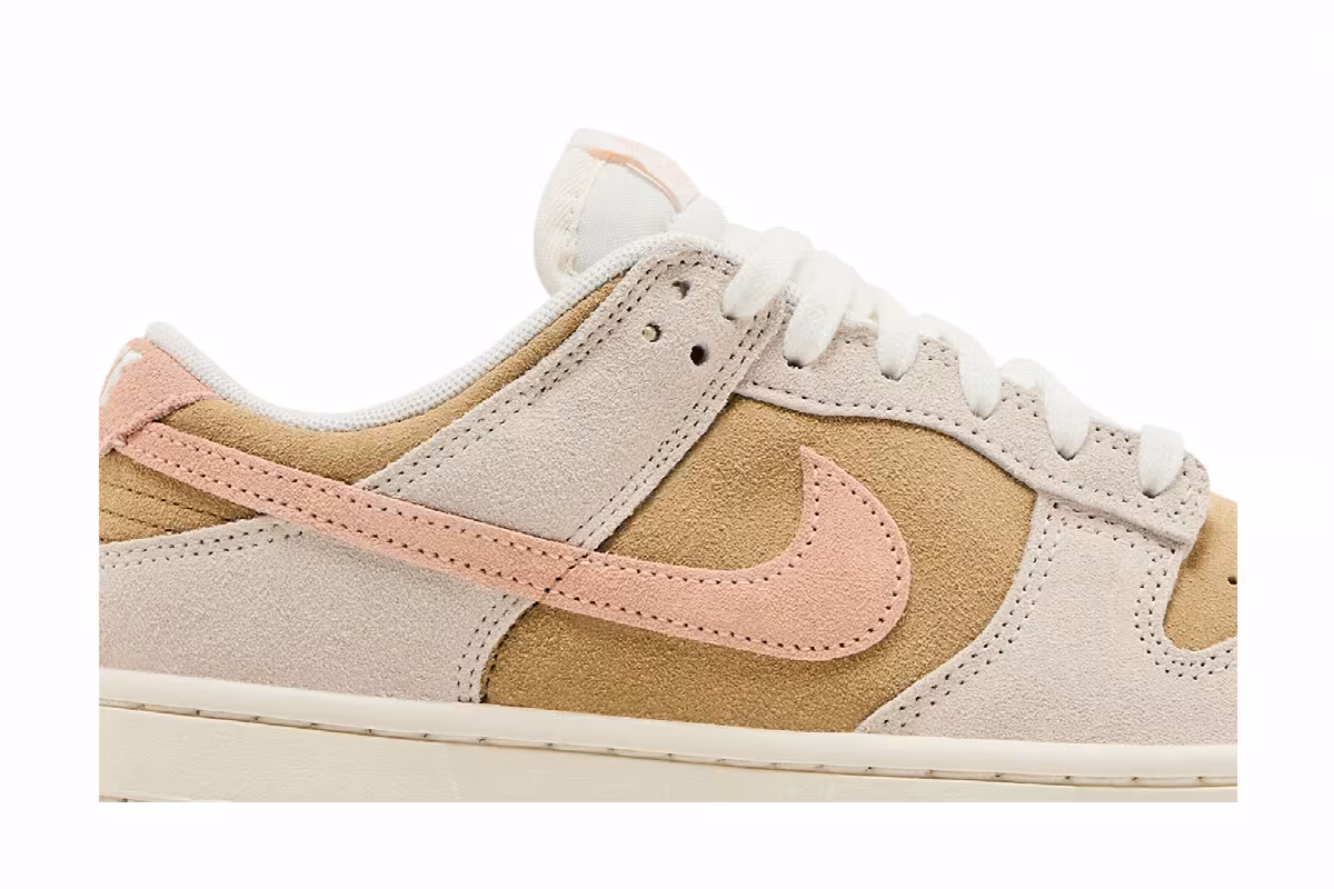Nike Women's Dunk Low Phantom Washed Coral, view 3