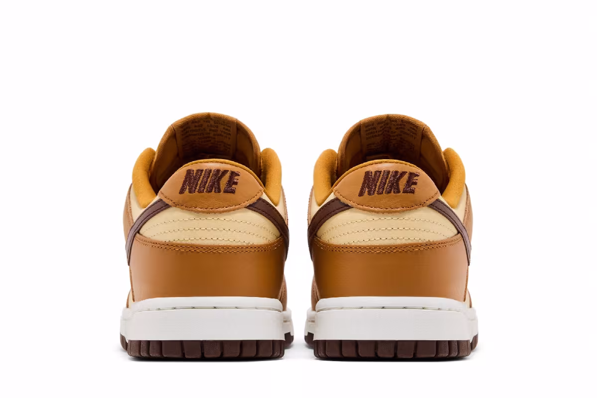 Nike Women's Dunk Low SE Desert Ochre Fauna Brown, view 7