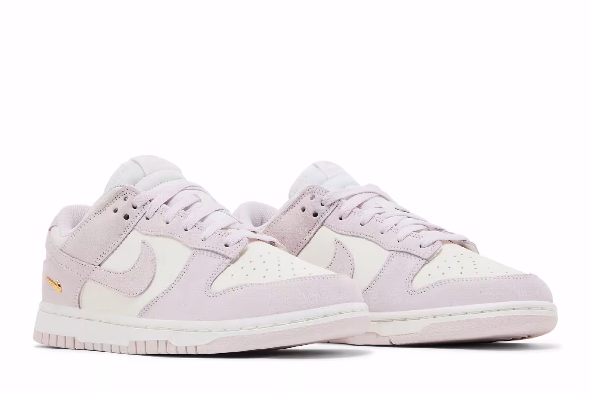 Nike Women's Dunk Low Sail Pearl Pink, view 9