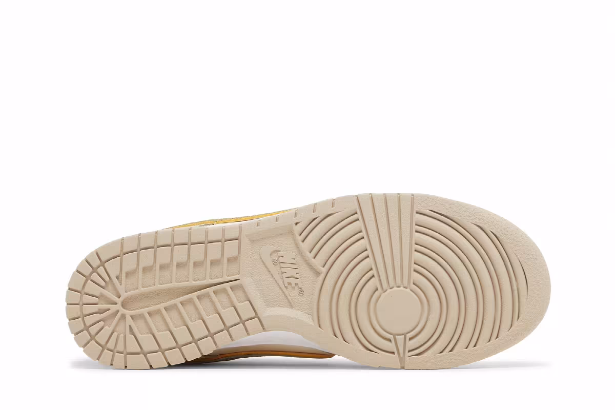 Nike Women's Dunk Low Pale Ivory Oil Green, view 5