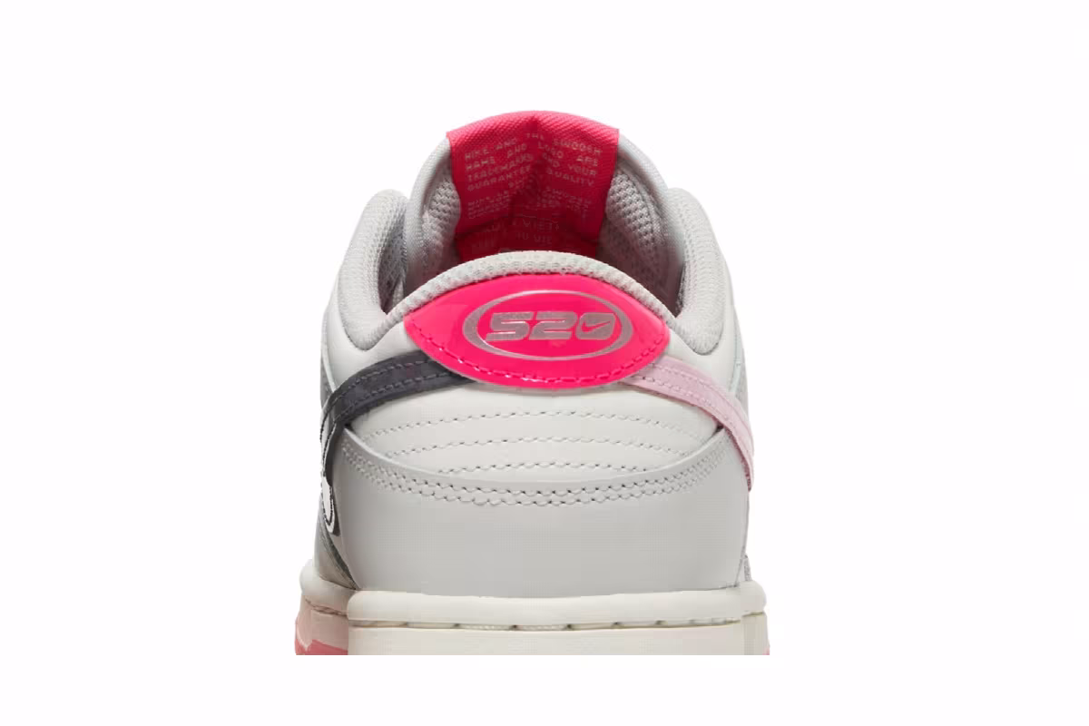 Nike Women's Dunk Low 520 Pack - Pink Foam, view 8
