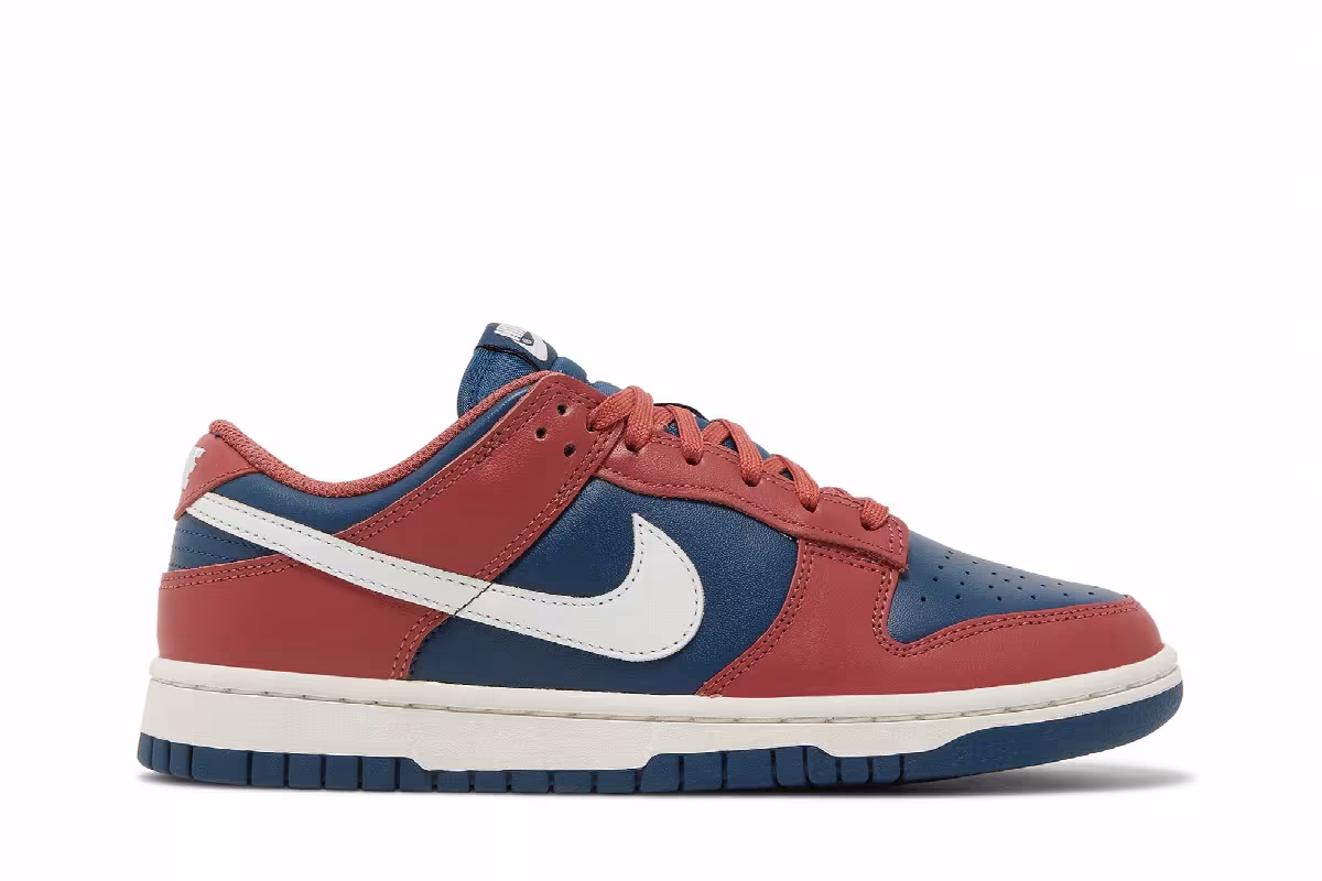 Nike Women's Dunk Low Canyon Rust Blue, view 2