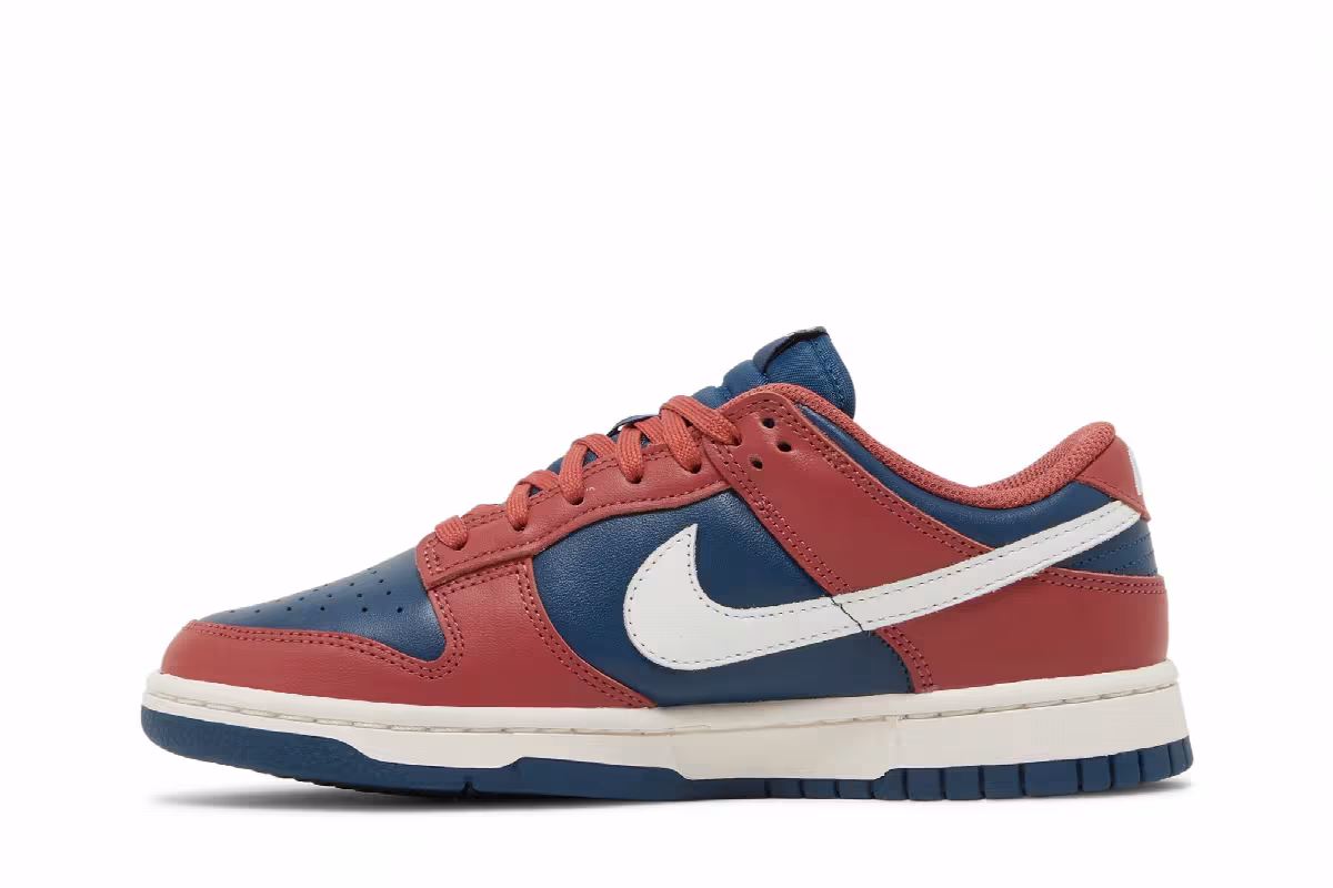 Nike Women's Dunk Low Canyon Rust Blue, view 4