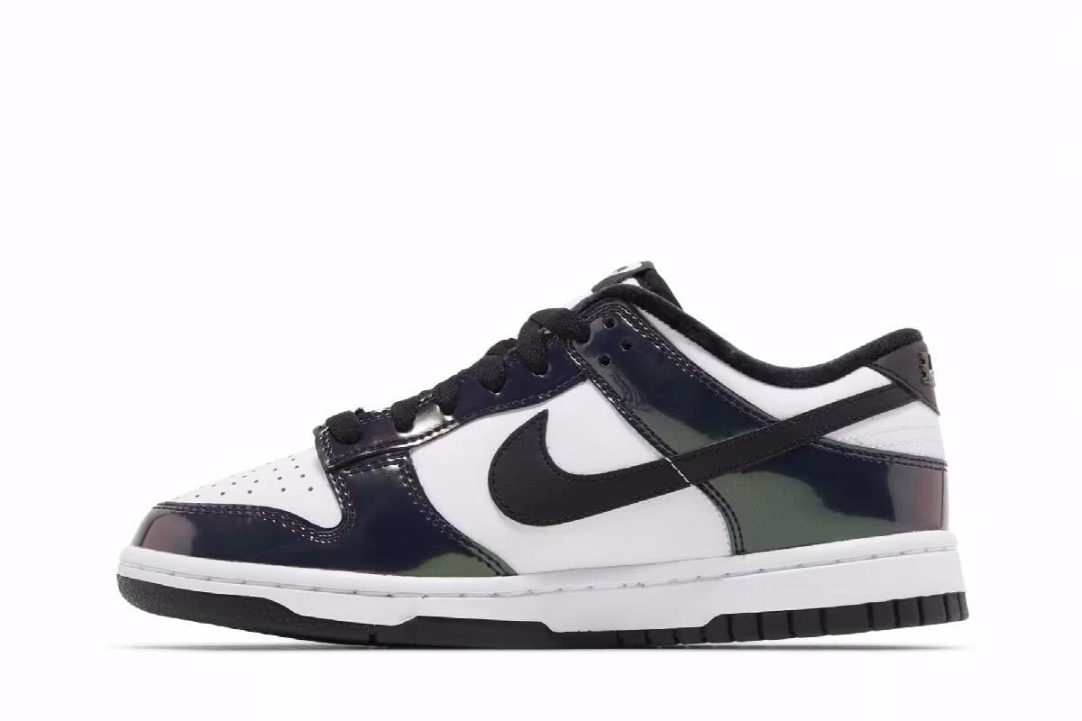 Nike Women's Dunk Low SE Just Do It - Iridescent, view 4