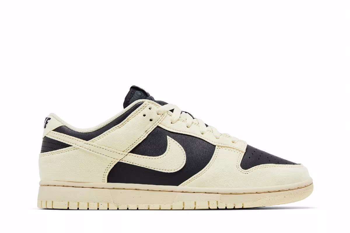 Nike Women's Dunk Low Next Nature Coconut Milk Black, view 2