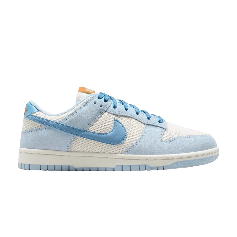 Nike Women's Dunk Low SE Sail Hydrogen Blue