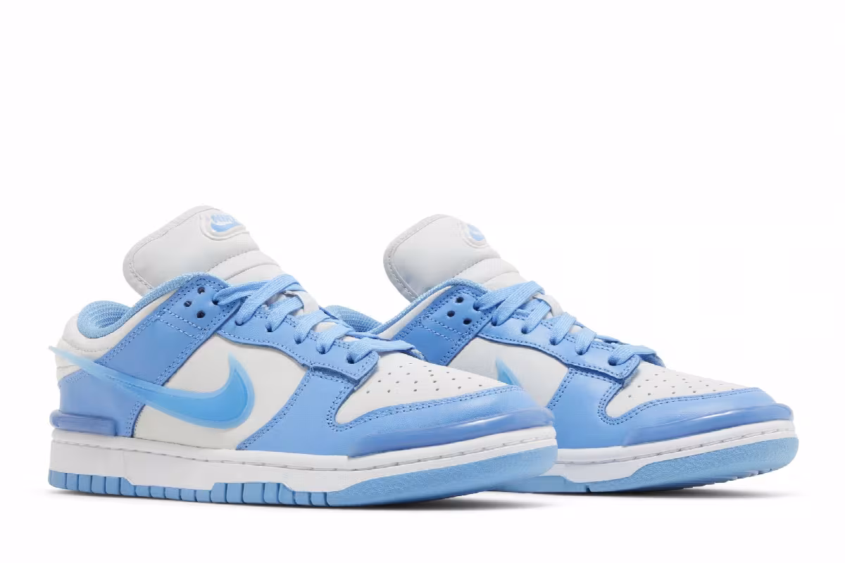 Nike Women's Dunk Low Twist University Blue, view 9