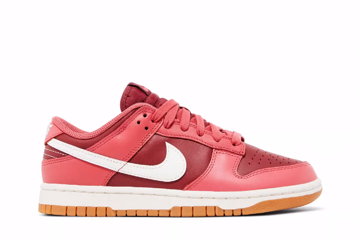 Nike Women's Dunk Low Desert Berry, view 2